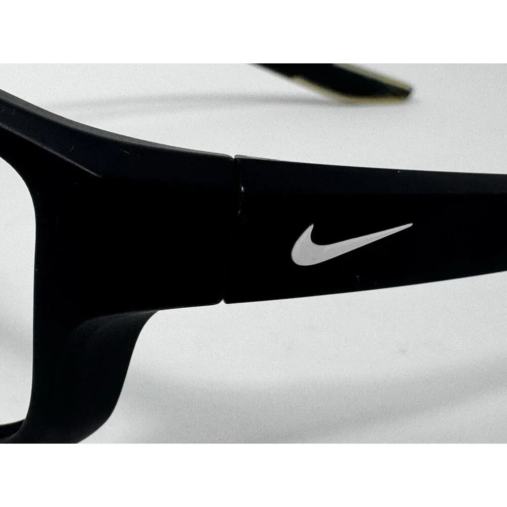 Nike Brazen Fuel DJ0805 010 Black Wrap Sunglass Frames 62-14-130 Made in Italy